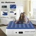 TINSUN Queen Air Mattress With Built In Pump 13 Inch High Queen Air Mattress 13 Minutes Fast