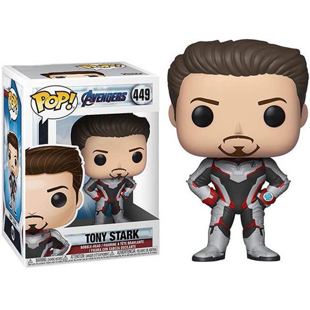 Disney-modelo Funko POP de los Vengadores de Marvel, juguete de regalo para niños, Iron Man 580, Tony Stark, Morgan Stark 225, 338, 226, 529, 126, 285