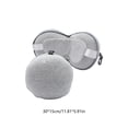 thumbnail image 3 of EGNMCR 2 In 1 U Shaped Pillow With Eye Mask Memorys Foam Travel Neck Pillow Shade Sleep Mask Office Nap Support For Airplane Car Home Use Polyester Eye Masks Pillows, 3 of 6