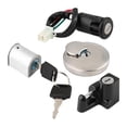 thumbnail image 4 of Cerradura de encendido, tapa del tanque de combustible, cerradura para casco, cerradura antirrobo para Honda Monkey Ape Jadeshay A, 4 of 8