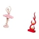 thumbnail image 5 of Figura De Bailarina De Resina, Escultura De Niña Abstracta, Estatua De Fuego, Figura De Llama, Regalo De Cumpleaños, Recuerdo Novedoso, Artesanía Moderna, Adorno De Escritorio Para Oficina,, 5 of 8