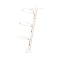 thumbnail image 4 of DYNWAVECA Football Holder Gift Bedroom Tool Room Basketball Ball Storage Rack Adhesive White 68x18cm, 4 of 9