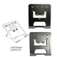 thumbnail image 3 of Injueey Soporte de computadora portátil plegable Soporte conveniente ajustable Soporte de aplicación amplia Escritorio de oficina para el Electrónica Negro, 3 of 6