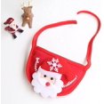 thumbnail image 4 of Christmas Pet Clothing Set, Dog Hat and Bibs Set Christmas Party S, 4 of 5