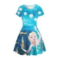 thumbnail image 2 of Vestido de princesa Elsa de Disney, ropa de verano, vestido de niña coronada de Frozen King, ropa para niños, Vestido Cainival de Navidad para niños 150 Gao Jinjia LED, 2 of 2