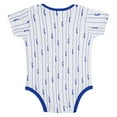 thumbnail image 5 of Newborn & Infant Gray/White Toronto Blue Jays Two-Pack Play Ball Bodysuit Set, 5 of 5