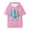 Pink, variant on Caseoh Goob Lagoon Hooded T-shirt Women Men Short Sleeve Tee Casual Fashion Tops