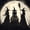 Wheat Black 01, variant on Homewish Western Witch Twin Sheets for Kids, Vintage Spooky Halloween Moon Bedding, 3-Piece, 1 Flat Sheet, 1 Fitted Sheet and 1 Pillowcase