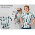 thumbnail image 6 of oneOone Cotton Cambric Green Fabric Tree Fabric For Sewing Printed Craft Fabric By The Yard 56 Inch Wide, 6 of 6
