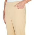 thumbnail image 4 of Alfred Dunner Womens  Super Stretch Mid- Rise Short Length Pant, 4 of 4