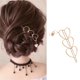 thumbnail image 1 of XWSHYW Pinza para El Cabello Pinzas En Forma de Garra para El Cabello de Metal Grande, Abrazadera de Mandíbula de Nuevo Estilo para Mujeres, 1 of 2