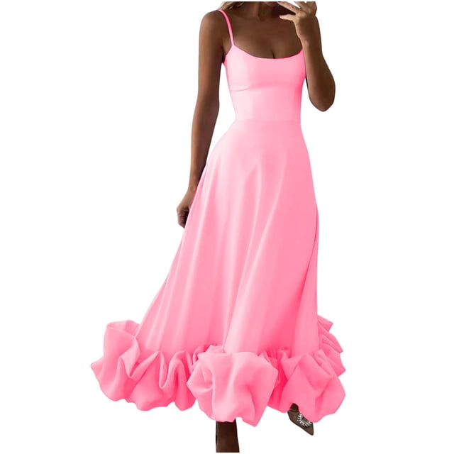 Bonanza de Rabais, Robe Mini Sans Manches d'Été Décontractée Unie avec Poches pour Femmes, Robe Unie Décontractée avec Design Sans Manches et Poches, Idéale pour des Looks d'Été Confortables Style Intemporel