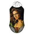 thumbnail image 4 of Pirates of The Caribbean Girls One Piece Swimsuits Kids Sport Summer Swimwear Beach Bathing Suit, 4 of 6