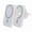White-2pcs, variant on 15W Magnetic Wireless Car Charger with USB Port, Fast Charging & Dual-Screen Compatibility, Sleek White Compact Charging Pad for iPhone & Android, Ideal Halloween and Christmas Gifts