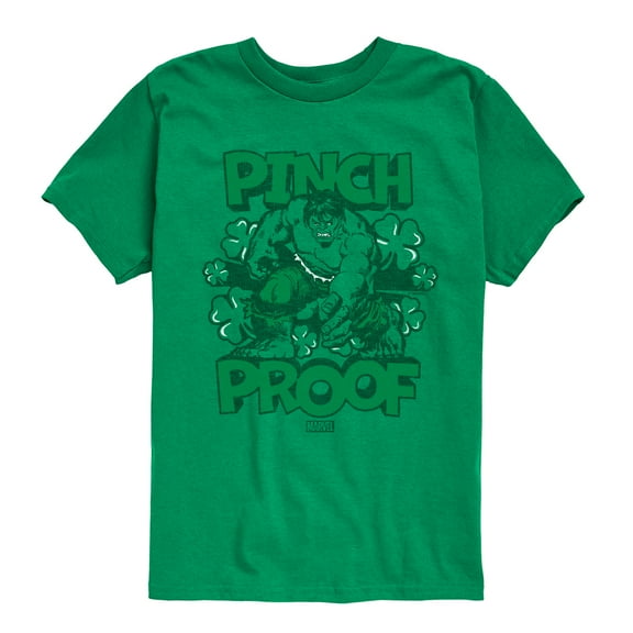 Marvel - Hulk Pinch Proof St. Patrick's Day - Toddler And Youth Short Sleeve Graphic T-Shirt