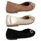thumbnail image 3 of Tripack Zapatillas Flats Mujer Cosmo Paris By Beser negro 24, 3 of 4