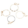 thumbnail image 2 of Xihbxyly oferta del dia Pulsera de oro para mujer, tobillera, cadena para el pie, joyería de playa, 2 of 7