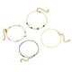 thumbnail image 2 of Tobilleras para mujer, tobilleras de oro para mujer, tobillera con cadena para el pie, joyería de playa, tobillera de playa, 2 of 5