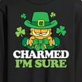 thumbnail image 3 of Garfield - Charmed I'm Sure - Men's Long Sleeve T-Shirt, 3 of 5