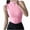 Pink, variant on Meichang Womens Crop Tank Tops Solid Sleeveless Mock Neck Cami Vests Summer Casual Slim Fit Bottom Cotton Shirts Basic Workout Tank Tops for Women Pink S