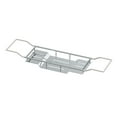thumbnail image 2 of GATCO Modern 3-Compartment Premium Metal Across Tub Bathtub Caddy, Chrome, 2 of 4