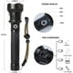 thumbnail image 3 of Linternas LED recargables de alto lúmenes, 90000 lúmenes, linterna impermeable con zoom súper brillante con baterías incluidas y 3 modos, potente linterna de mano para emergencias de campamento, 3 of 4