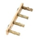 thumbnail image 5 of Puente de escalera de madera para pájaros, juguetes para masticar de pie para pájaros, entrenamiento de mascotas, juego de pájaros 4 secciones, 5 of 9