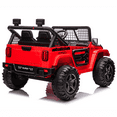 thumbnail image 6 of 24V Kids Ride on Toys with Remote Control, 4WD 2-Seater Ride on Truck Electric Car for Big Kids , Bluetooth, Red, 6 of 13