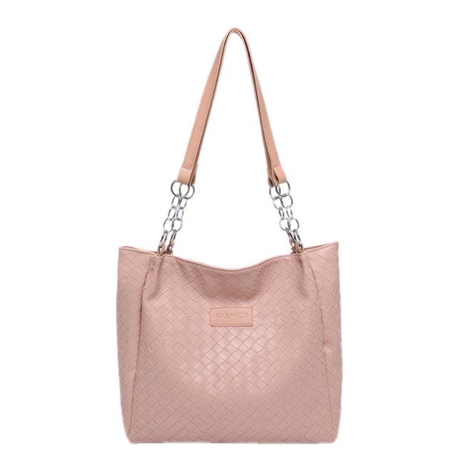 Bolso Mano Sencillo Hombro Trenzado para Mujer Gran Capacidad