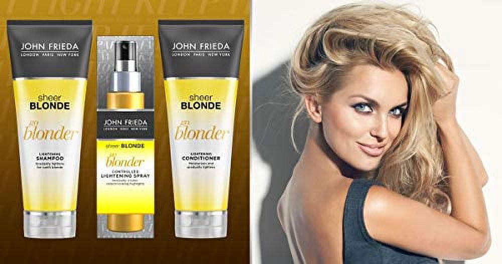 John Fridea Go Blonder Conditioner, Lightening - 8.3 fl oz