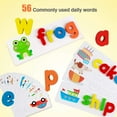 thumbnail image 6 of Learning Toys for Toddlers,Alphabet Flash Cards Matching Game Toys Educational Toy for Kids 3 4 5 Year, 6 of 10