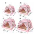 thumbnail image 3 of Pet Bedsdog Kennel To Keep Warm In Winter Three Cartoon Cat Kennel Christmas Creative Pet Kennel For Small And Medium Sized Dogs（Diameter:40Cm/Cm）Pinka, 3 of 4