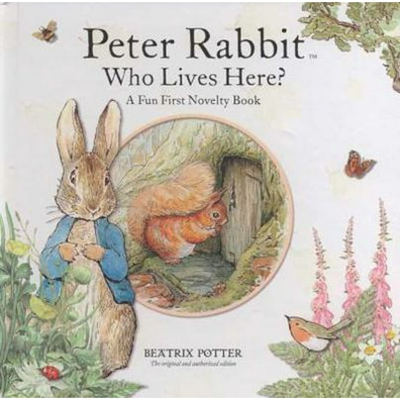 Pre-Owned Peter Rabbit Who Lives Here? (Board book) 072325995X 9780723259954