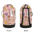 thumbnail image 4 of RMDQTR Durable Large Laundry Backpack with Drawstring Closure Ideal for Laundry Trips,Travel&Camping Cute Cats and Dogs, 4 of 7