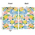 thumbnail image 5 of FORMRS Acrylic Clipboard with Low Profile Clip Standard A4 Letter Size, 12.5" x 9", Blue Floral Wave, 5 of 8