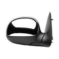 thumbnail image 2 of KarParts360 For Ford F-150 1997-2003 Door Mirror Passenger Side | Manual | Foldaway | Non-Heated | Black | With Chrome Cover | Convex | Contour Design | Replacement For FO1321188 | F85Z17682BAA, 2 of 4