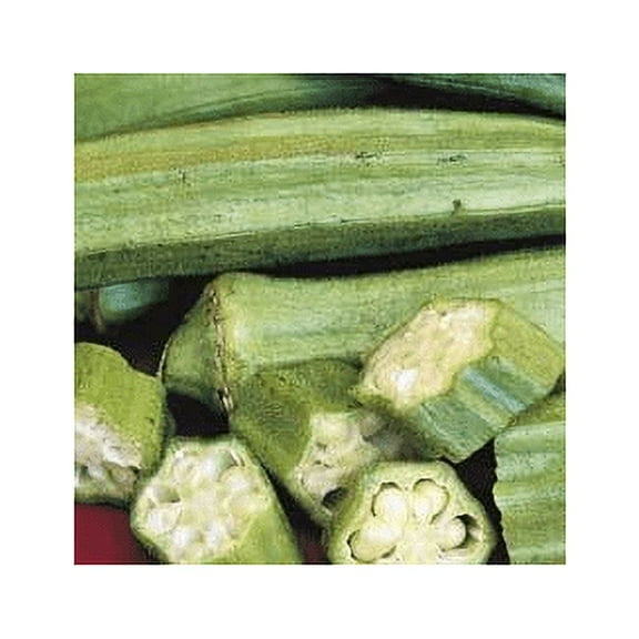 Okra Clemson Spineless Great Heirloom Vegetable BULK 1 Lb Seeds