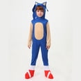 thumbnail image 4 of Disfraz de Sonic para niños, disfraz de Sonic para cosplay, para espectáculos en escena, 4 of 6