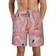 thumbnail image 1 of Fotbe Flamingos Trajes de Baño Estampados para Hombre, Shorts de Verano de Secado Rápido, Ropa de Playa, Bañadores-Large, 1 of 6