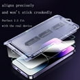 thumbnail image 3 of Screen Protector for iPhone 17 Air with Dust Removal Chamber,Top 9H+ Easy Install Tempered Glass for iPhone 17 Air,2 Pack, 3 of 7