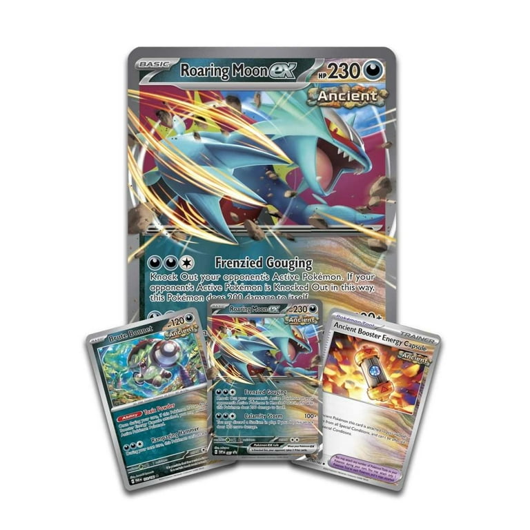 Pokemon Trading Card Game Roaring Moon ex Box (4 Booster