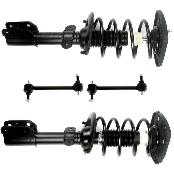 CCIYU Complete Suspension Kit Fits 2007 2008 2009 for Buick LaCrosse 2006 2007 2008 2009 2010 2011 2012 2013 for Chevrolet Impala Includes Rear Strut Spring Assembly Stabilizer Bar Link