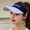 F, variant on F Sport Wear Athletic Visor Polyester Unisex Visor Hat for Men and Women, No Slip Band, UPF 50 Sun Protection Visor One Size