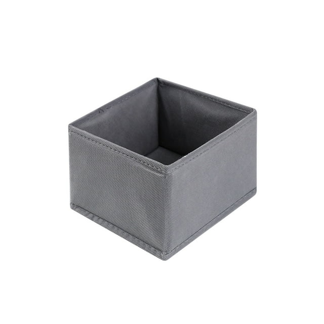 Small Foldable Storage Box, Compact Organizer for Clothes/Accessories, Lightweight Mobile Storage Solution