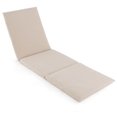 thumbnail image 1 of Costway Coussin de Chaise Longue d'Extérieur 1 PCS avec Sangles de Fixation à Crochet et Boucle pour Patio, 1 of 4