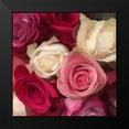 thumbnail image 2 of Meneely, Dan 15x15 Black Modern Framed Museum Art Print Titled - Pink Roses, 2 of 5