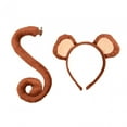 thumbnail image 3 of Monkey Ensemble Oreilles et Queue pour Performance sur Scène Jeu de Rôle Noël, 3 of 10