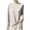 Clear, variant on Women Crew Neck Ribbed Long Sleeve Slim Fit Thermal Top Soft Skin-Friendly Windproof Warm Base Layer Multi Fresh Solid Color Casual Winter Layering Shirt