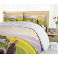 thumbnail image 5 of Ambesonne Winery Duvet Cover Sets, French Countryside Scene, 2-Queen, Green Purple Cream, 5 of 7