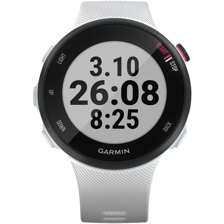 Garmin Forerunner® 45S GPS Running Watch in White 